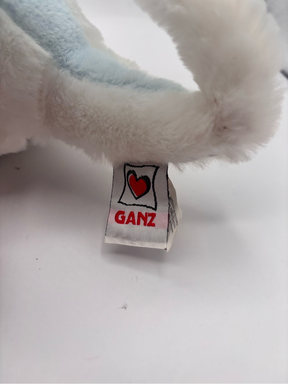 Webkinz Ice Dragon with Sealed Secret Code Tag White Stuffed Animal Ganz READ - Picture 9 of 16